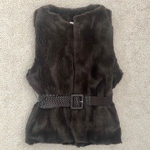 Big Girls Faux Fur Vest from Beautees